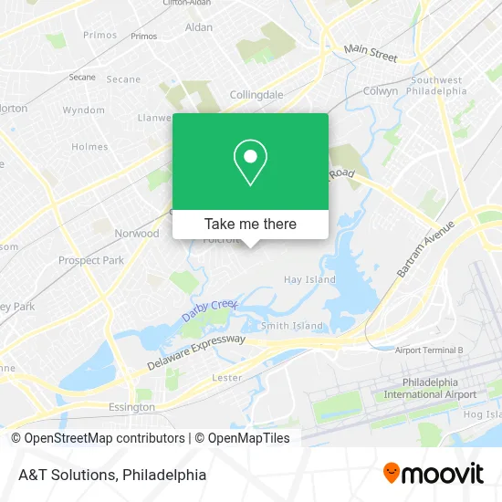 A&T Solutions map
