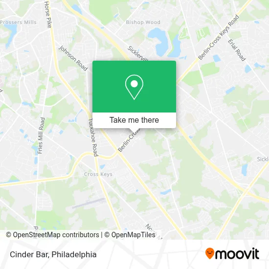 Cinder Bar map