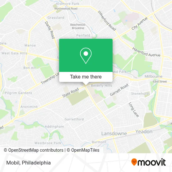 Mobil map
