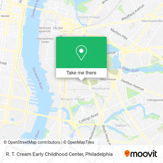 R. T. Cream Early Childhood Center map