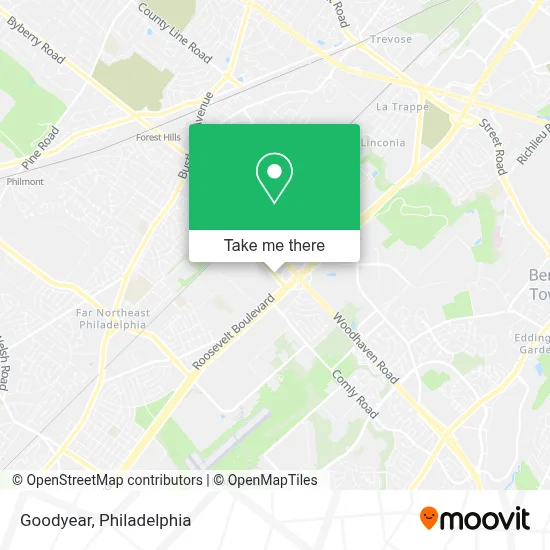 Goodyear map