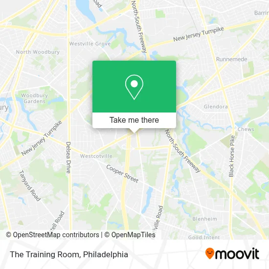 The Training Room map