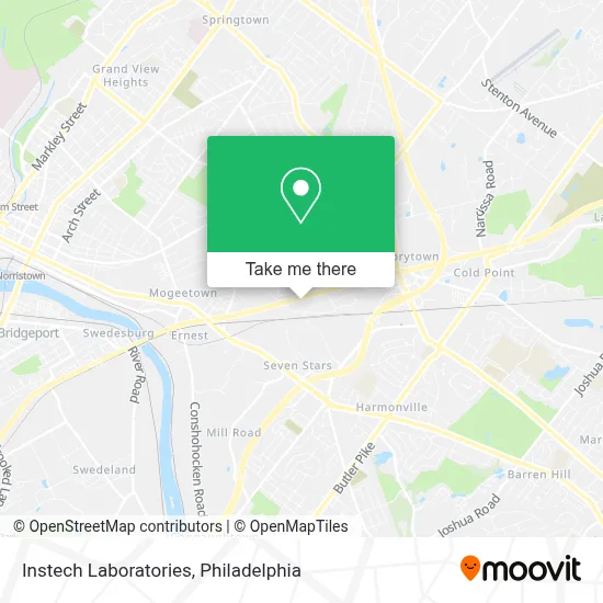 Instech Laboratories map