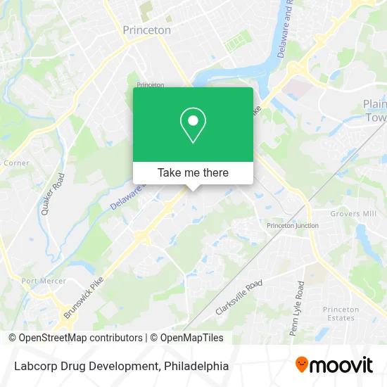 Labcorp Drug Development map