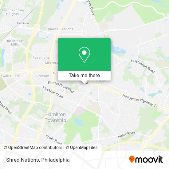 Shred Nations map