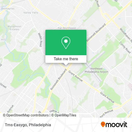 Tms-Easygo map