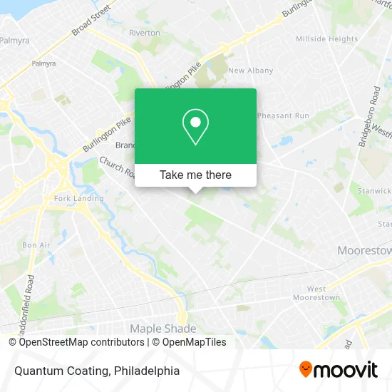 Quantum Coating map