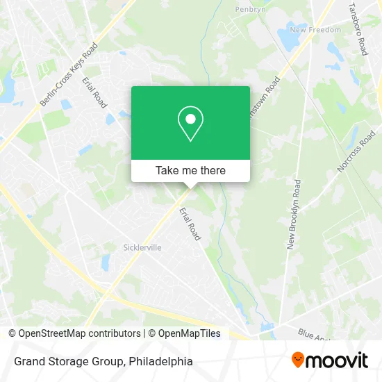 Grand Storage Group map