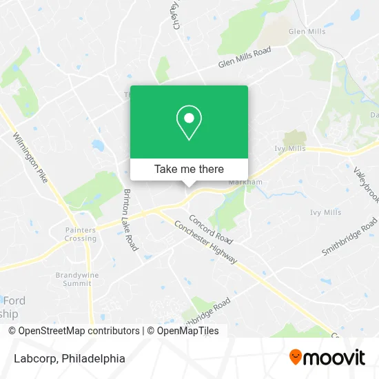 Labcorp map