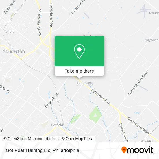 Get Real Training Llc map