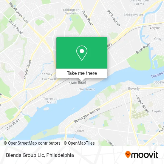 Blends Group Llc map