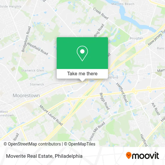 Moverite Real Estate map