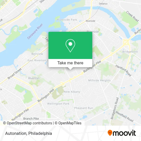 Autonation map