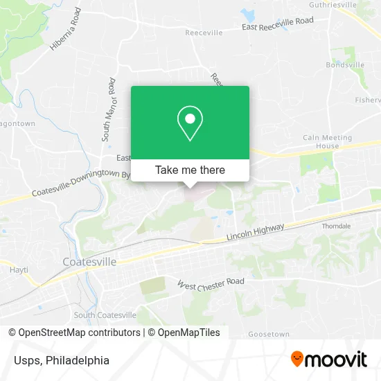 Usps map