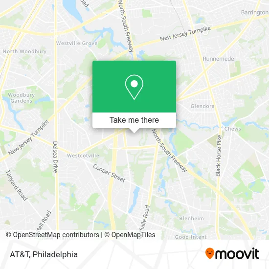 At&T map