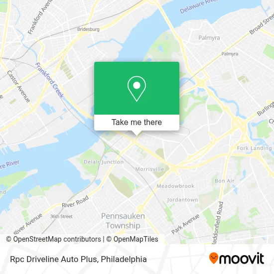 Rpc Driveline Auto Plus map