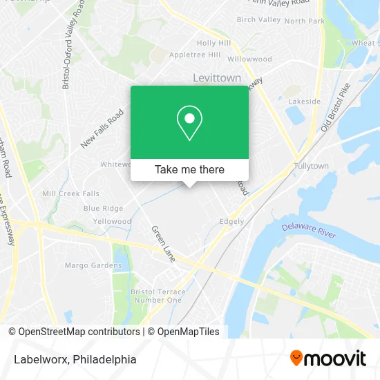 Labelworx map