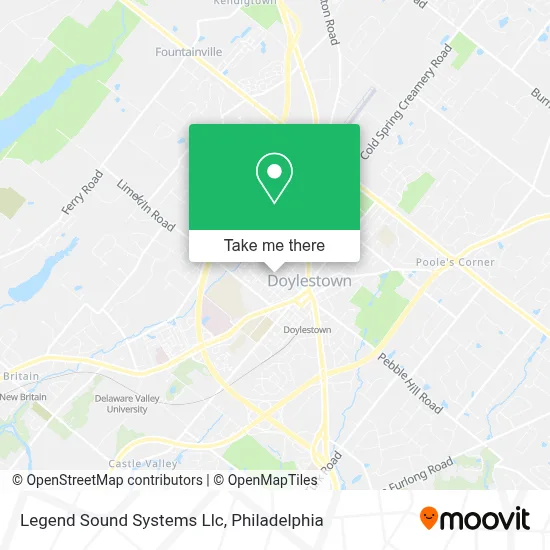 Legend Sound Systems Llc map