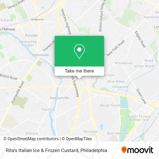 Rita's Italian Ice & Frozen Custard map