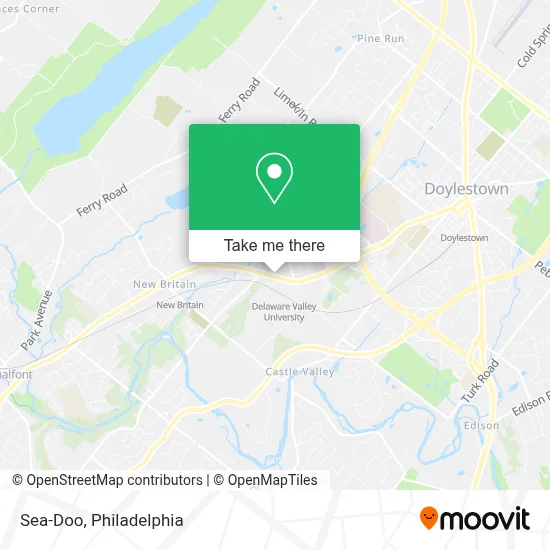 Sea-Doo map