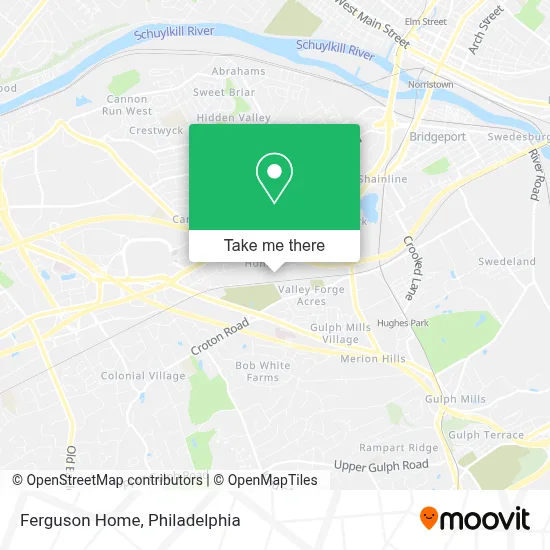 Ferguson Home map