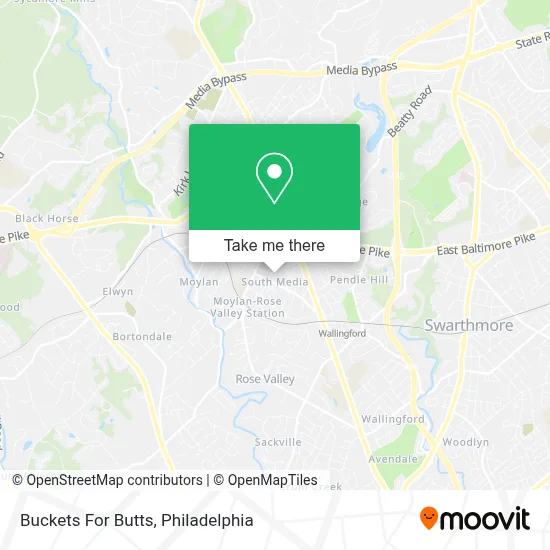 Buckets For Butts map