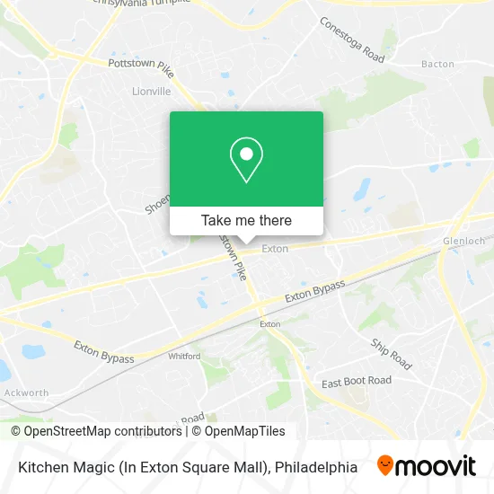 Kitchen Magic (In Exton Square Mall) map