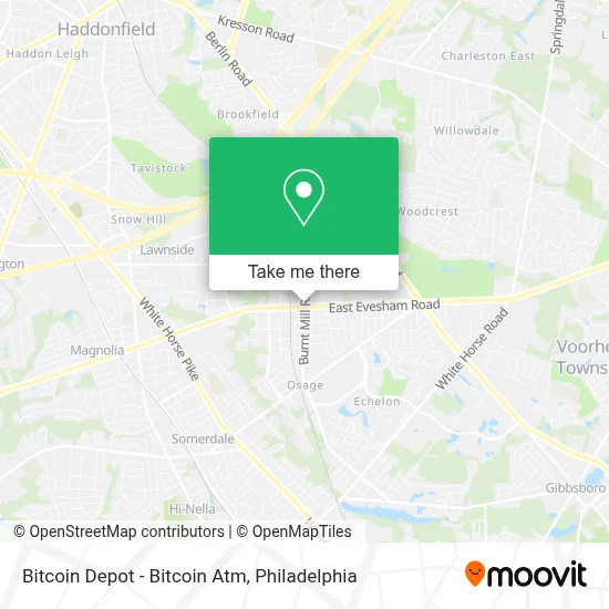 Bitcoin Depot - Bitcoin Atm map