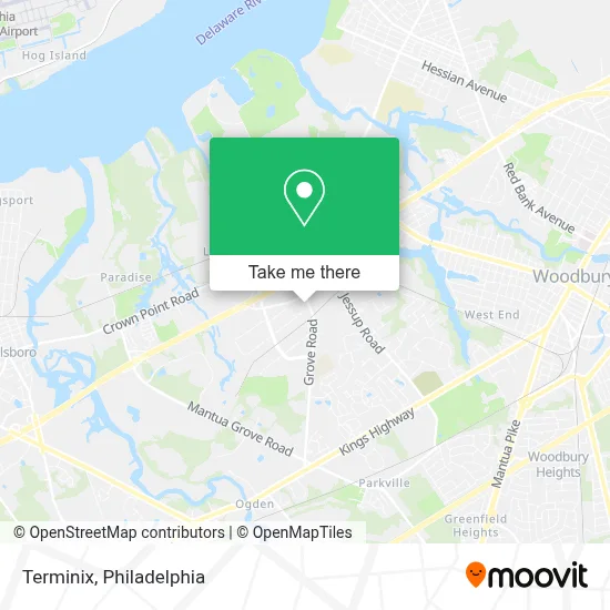 Terminix map