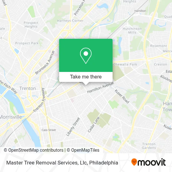 Master Tree Removal Services, Llc map