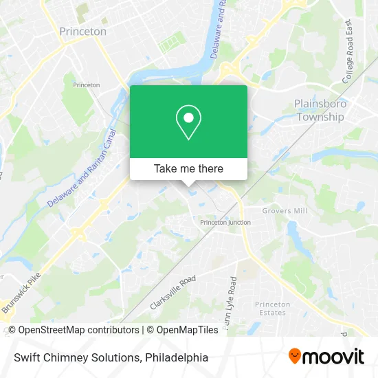Swift Chimney Solutions map