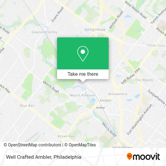 Well Crafted Ambler map