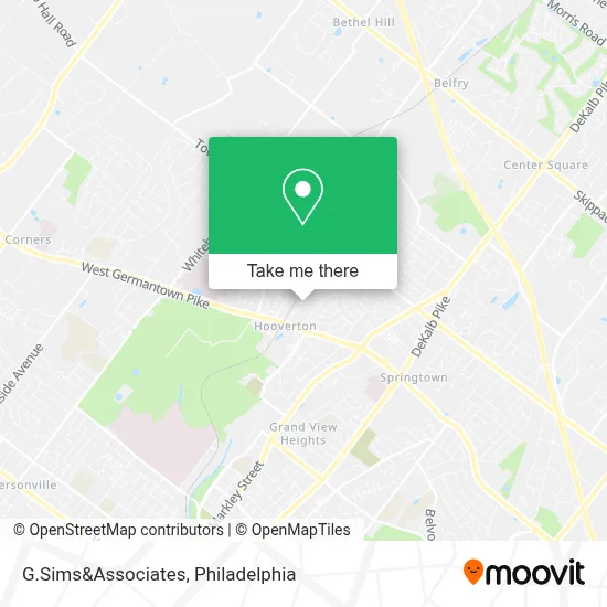 G.Sims&Associates map