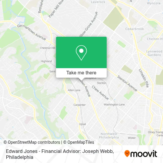 Edward Jones - Financial Advisor: Joseph Webb map