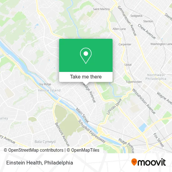 Einstein Health map