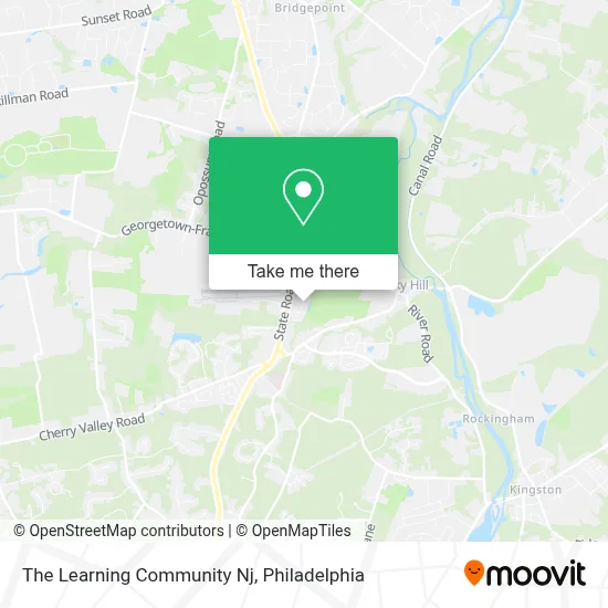 The Learning Community Nj map