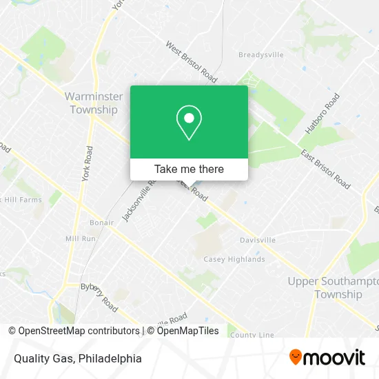 Quality Gas map