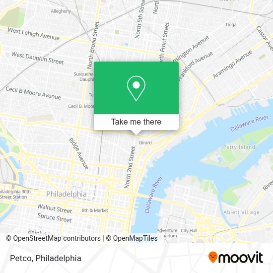 Petco map