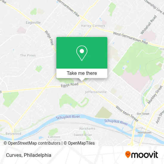 Curves map