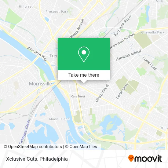 Xclusive Cuts map