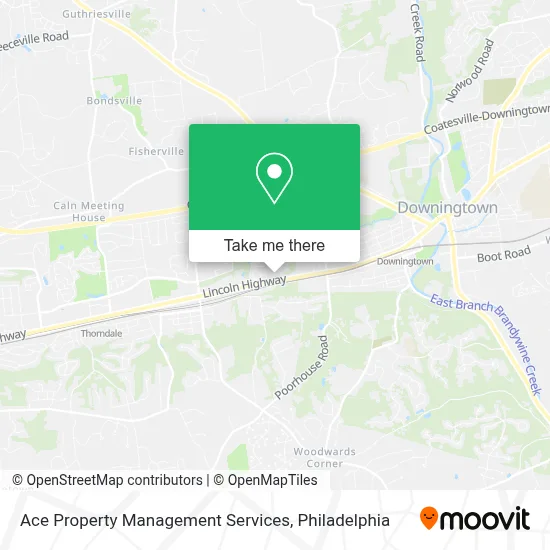 Ace Property Management Services map