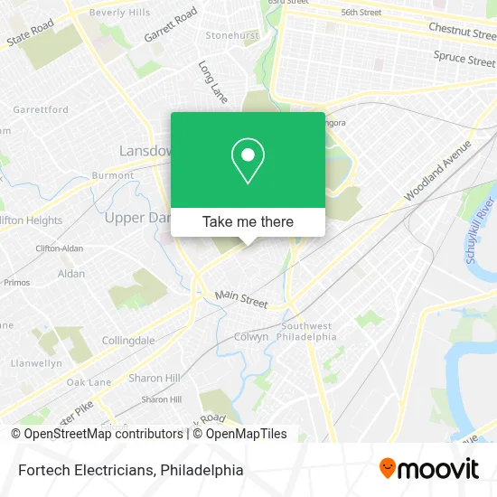 Fortech Electricians map