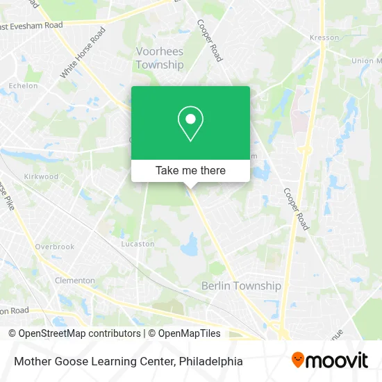 Mother Goose Learning Center map