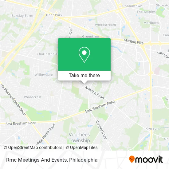 Rmc Meetings And Events map