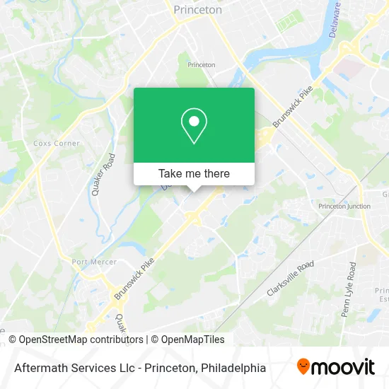 Aftermath Services Llc - Princeton map