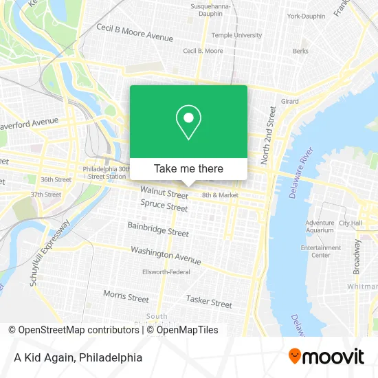 A Kid Again map