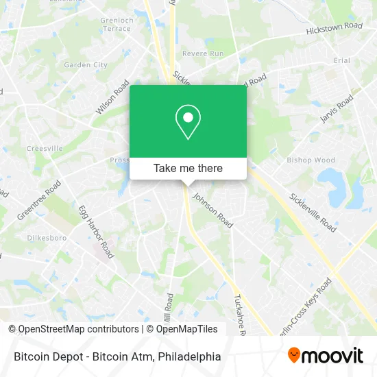 Bitcoin Depot - Bitcoin Atm map