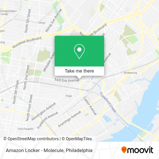 Amazon Locker - Molecule map