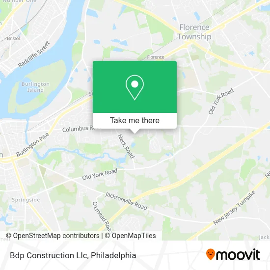 Bdp Construction Llc map