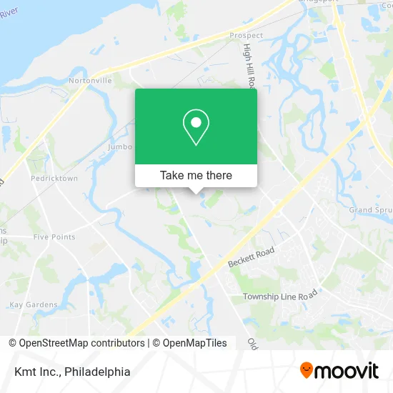 Kmt Inc. map